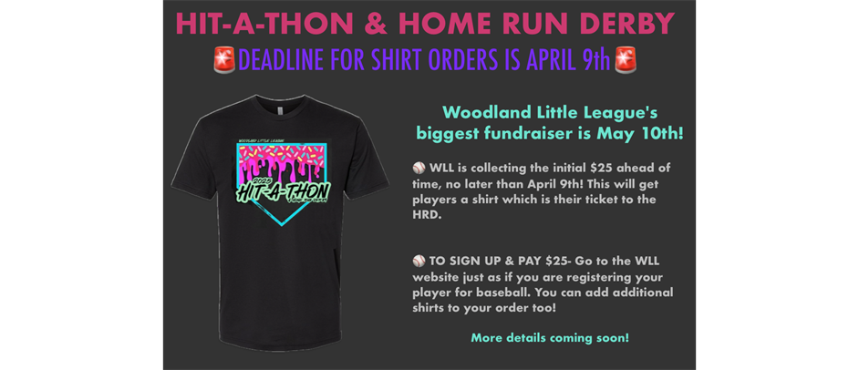 Hit - A - Thon & Home Run Derby