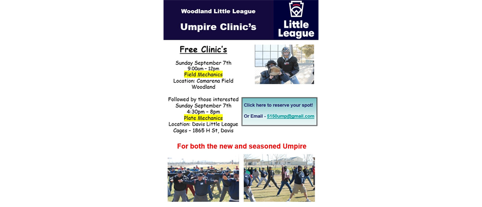 Umpire Clinic